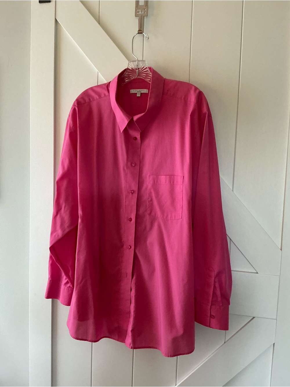 Foxcroft Vibrant Fuchsia Button-Down Shirt